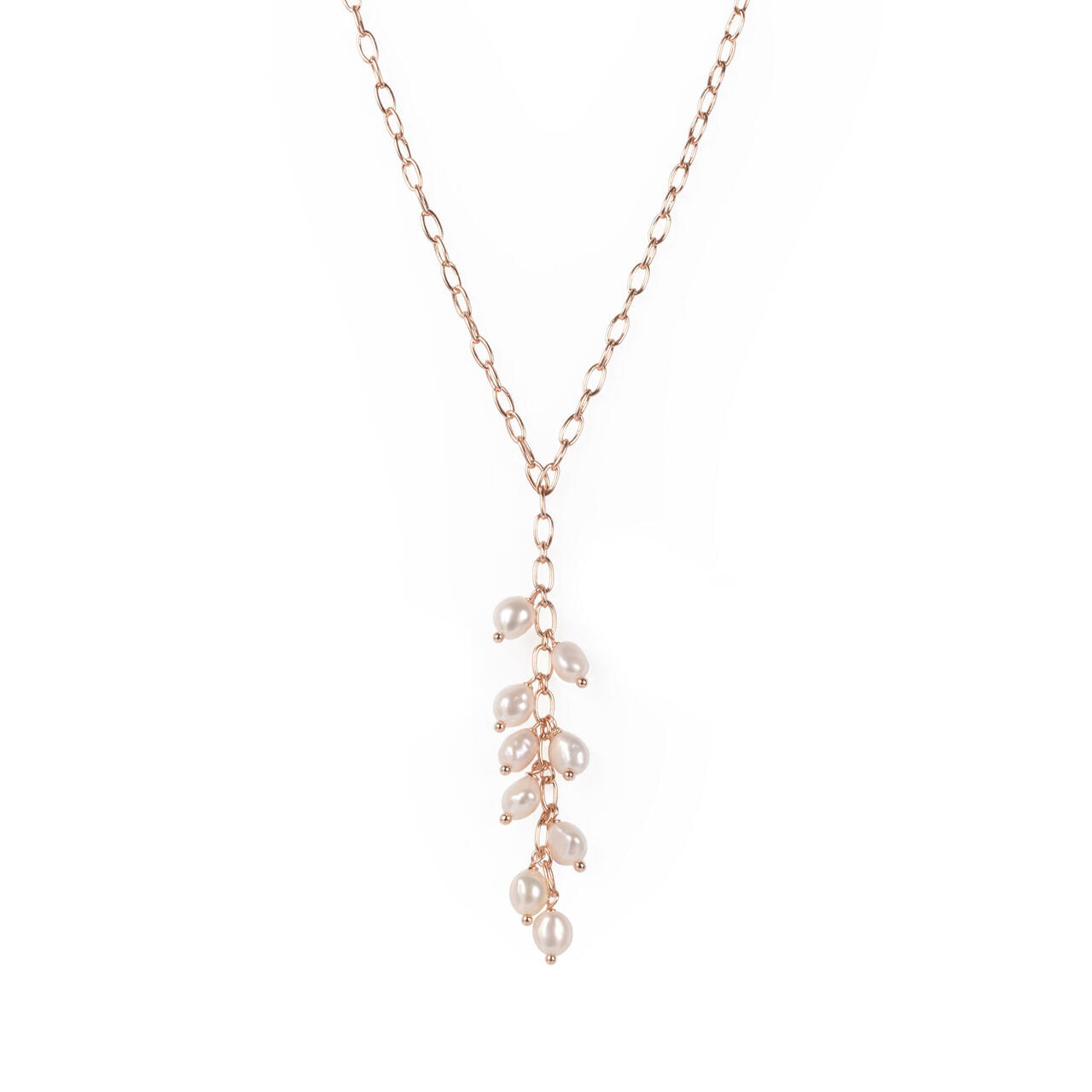 Pearl Plunge necklace MyaMoon